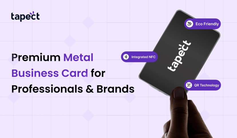 Premium Metal Business Card for Professionals & Brands