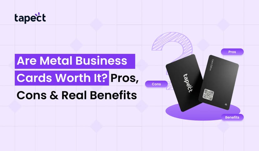 Are Metal Business Cards Worth It? Pros, Cons & Real BenefitsÂ